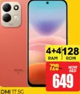 Redmi 17 4+4/128 Ram/Rom