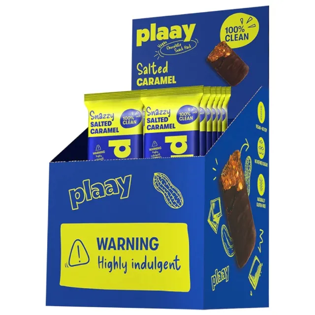 Plaay Chocolate Bars Salted Caramel