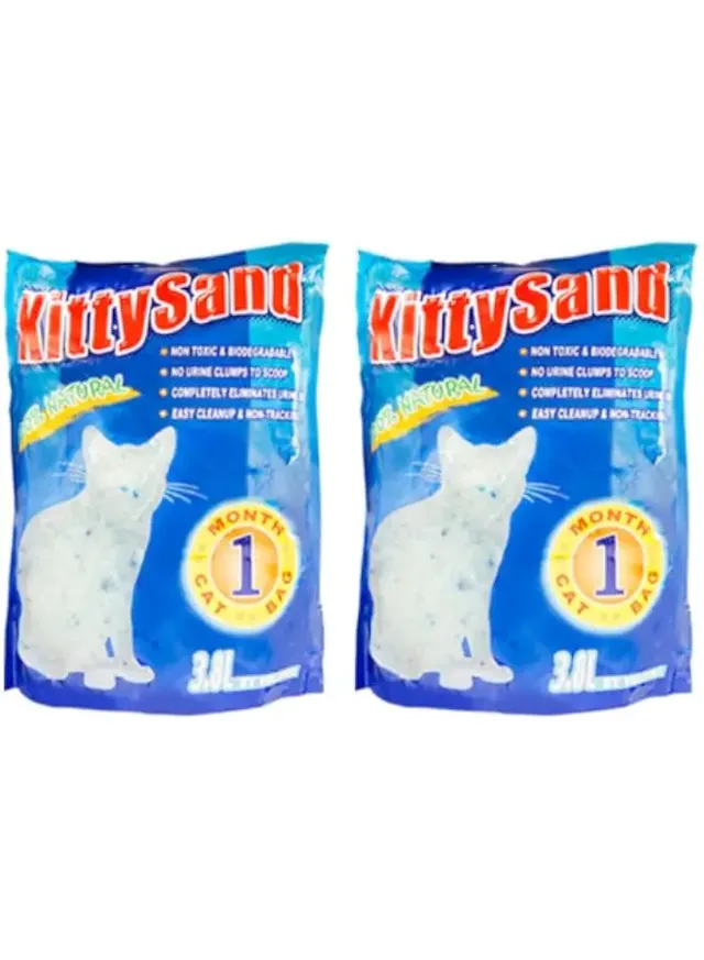 generic Kitty Sand Crystal Cat Litter Plain