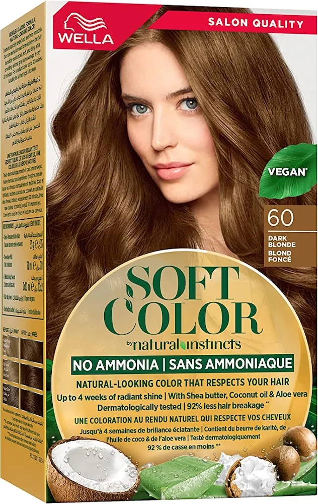 Wella Soft Color Natural Instincts Hair Color 6/0 Dark Blonde