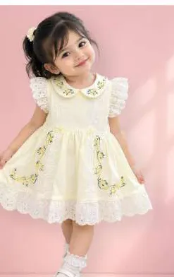 Infant frock with matching shorts Assorted