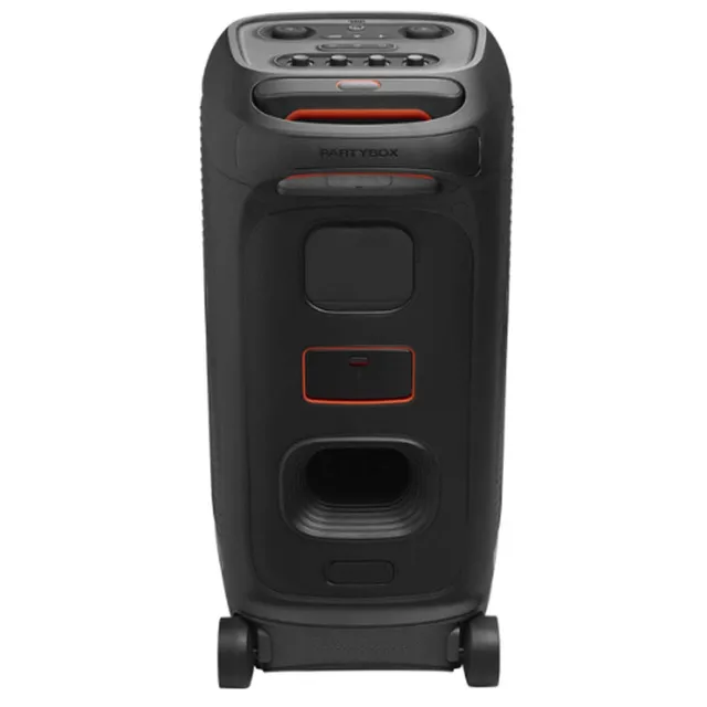 JBL PartyBox Stage 320 Portable Party Speaker with Wheels, Bluetooth Wireless Audio, 240W RMS Output, Black