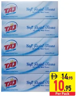 Taj Soft Facial Tissue