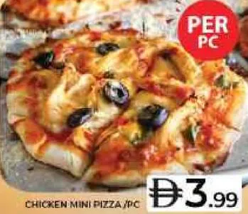 Chicken Mini Pizza