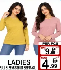 Ladies Full Sleeves Shirt