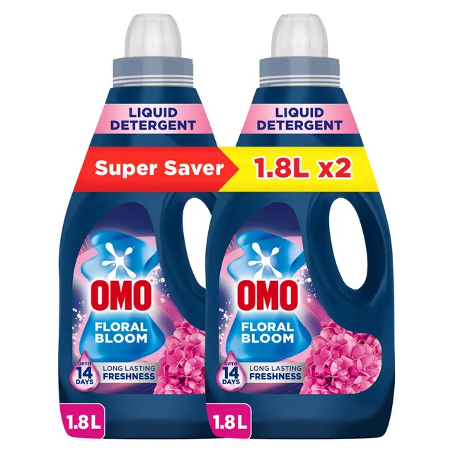 omo Laundry Liquid Detergent, Floral Bloom, Touch of Comfort