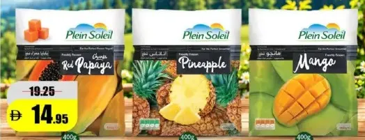 Plein Soleil Papaya Chunks / Pineapple / Mango Chunks