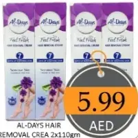 Al-Days كريم إزالة الشعر