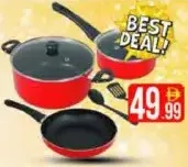 Delici Non Stick Cookware Set