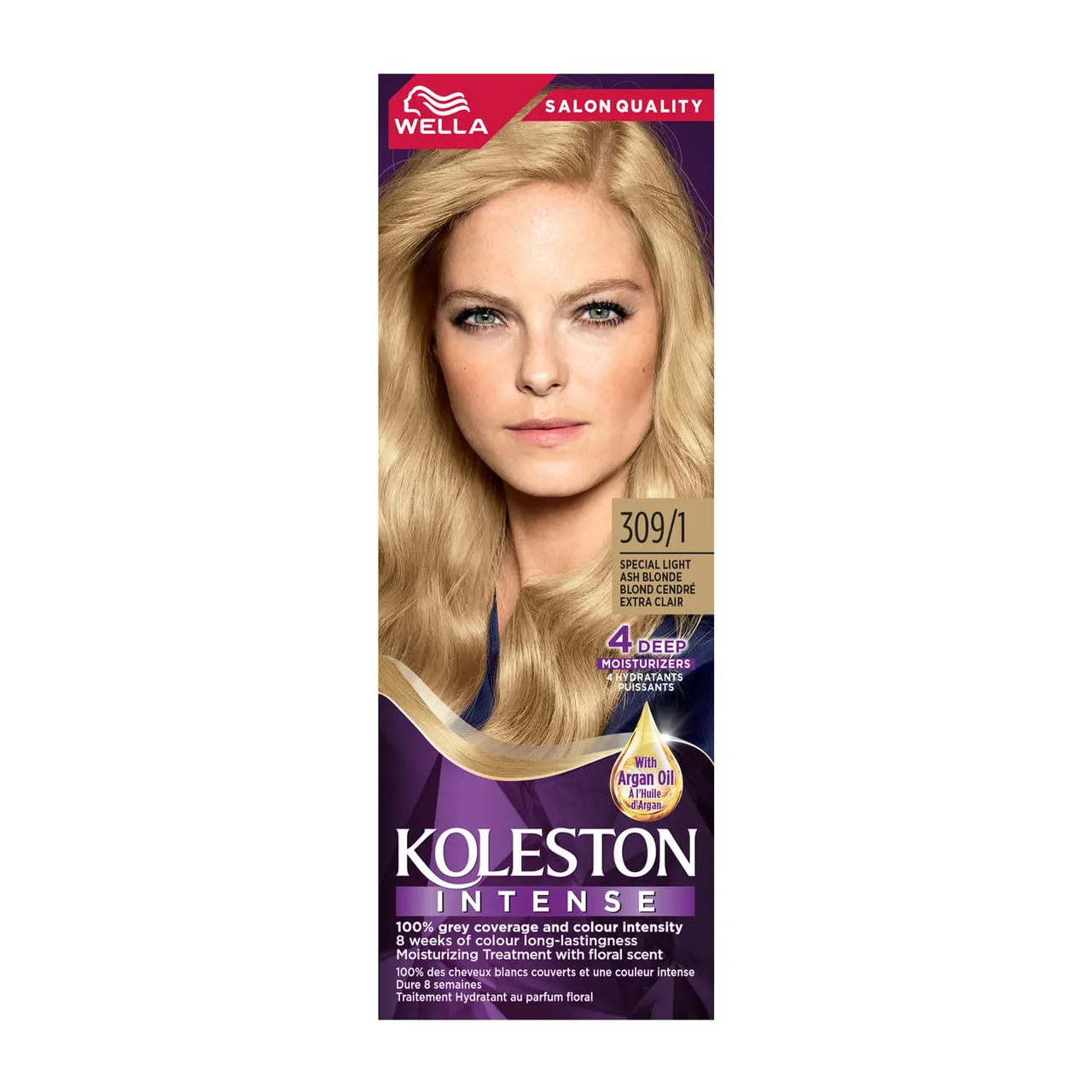 Koleston لون شعر Intense Special Light Ash Blonde 309/1 عبوة 1 pkt