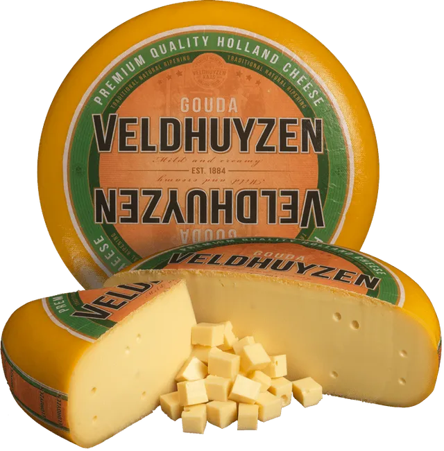 Veldhuyzen Holland Gouda Mild Cheese Vz