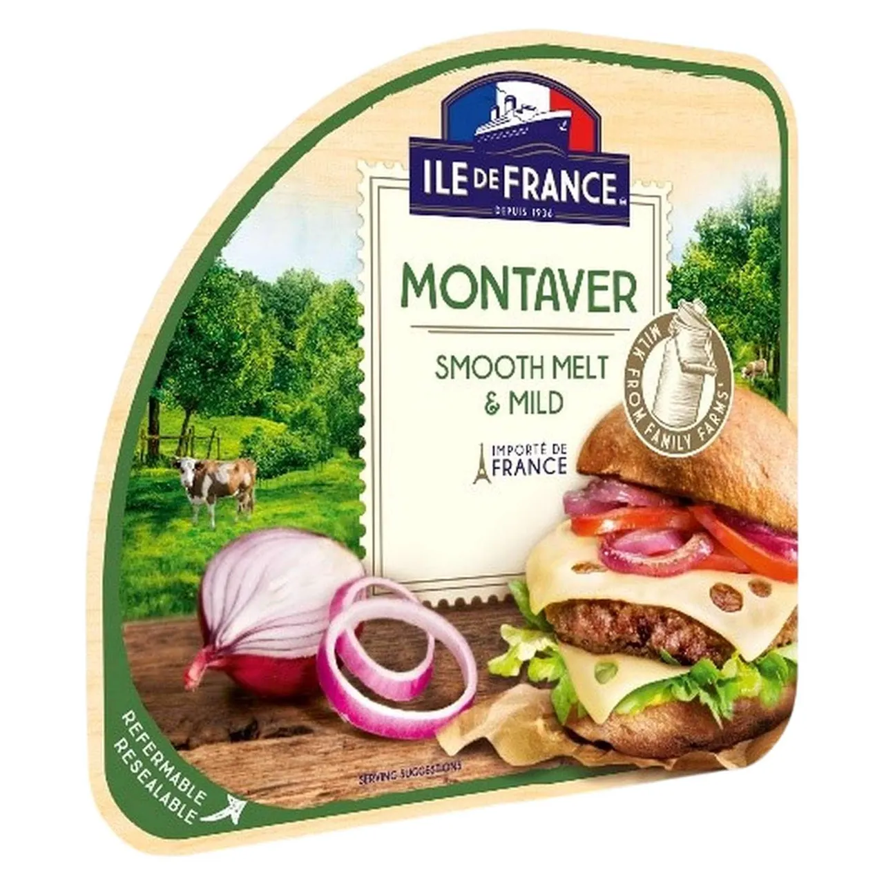 Ile De France شرائح جبنة Montaver