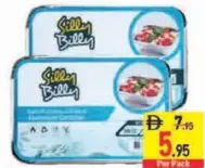 Silly Billy Aluminium Container with Lid 8389/105