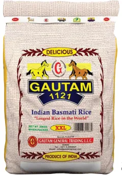 Gautam 1121 أرز بسمتي هندي