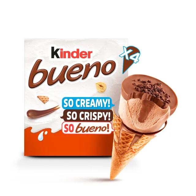 Kinder Bueno Classic Ice Cream Cones