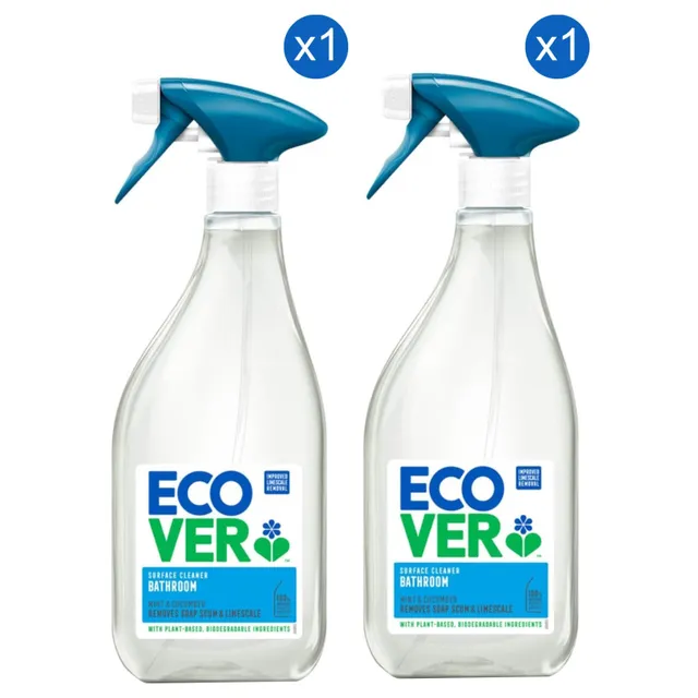 Ecover Bathroom Cleaner, Mint and Cucumber