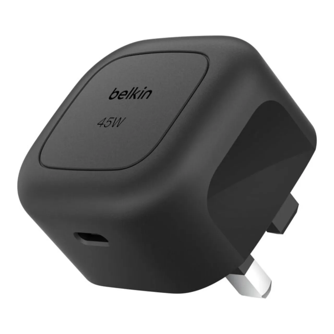 Belkin شاحن جداري BoostCharge 45W، أسود، WCA013myBK