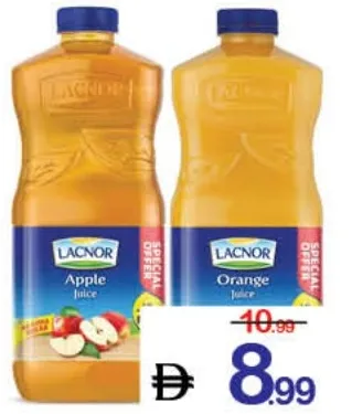 Lacnor Juice Apple / Orange