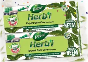 Dabur معجون أسنان عشبي
