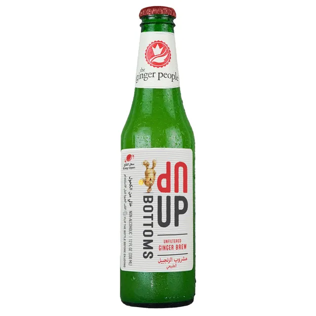 The Ginger People Bottoms Up Unfiltered Ginger Brew Sparkling Drink