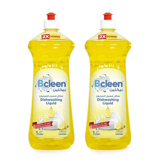 Bcleen Dishwashing Liquid Lemon Plus [2pcs x 1pkt]