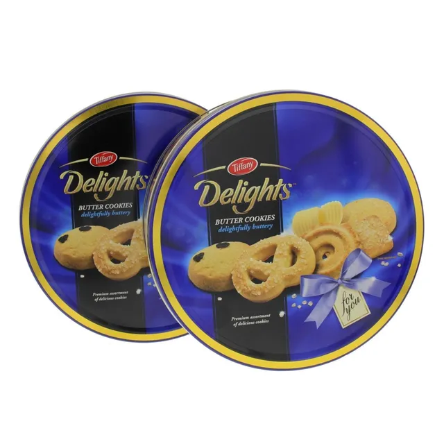 Tiffany Butter Cookies Tin