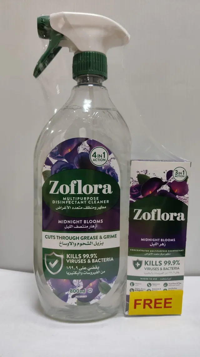 Zoflora Multipurpose Disinfectant Cleaner Midnight Blooms - 800 +