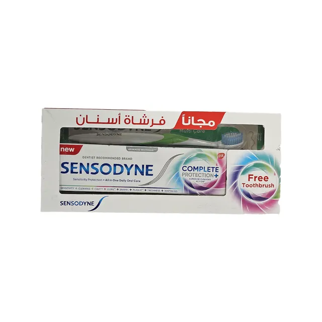 Sensodyne Tooth Paste Whitenning + Tooth Brush - + Brush