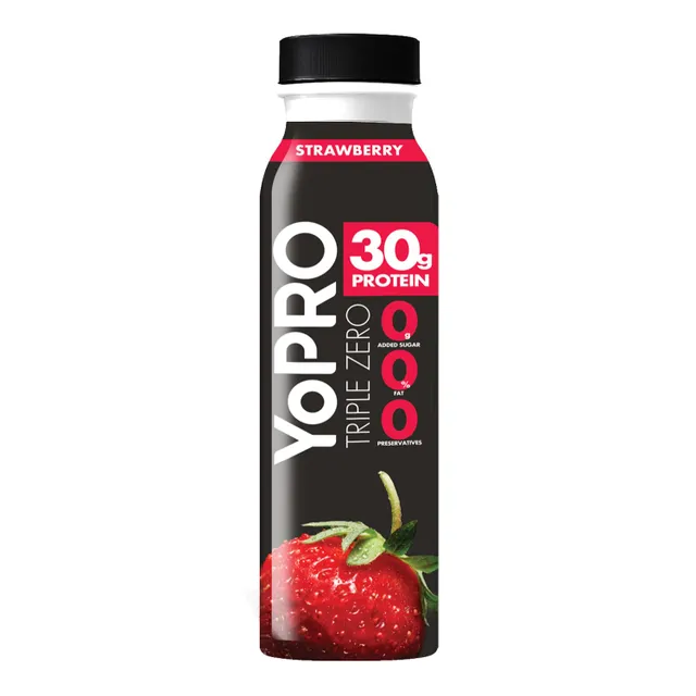 Danone YoPro Triple Zero Strawberry Protein Milk