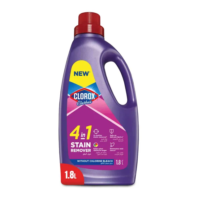 Clorox for Clothes 4in1 Stain Remover, for Colored Clothes Floral