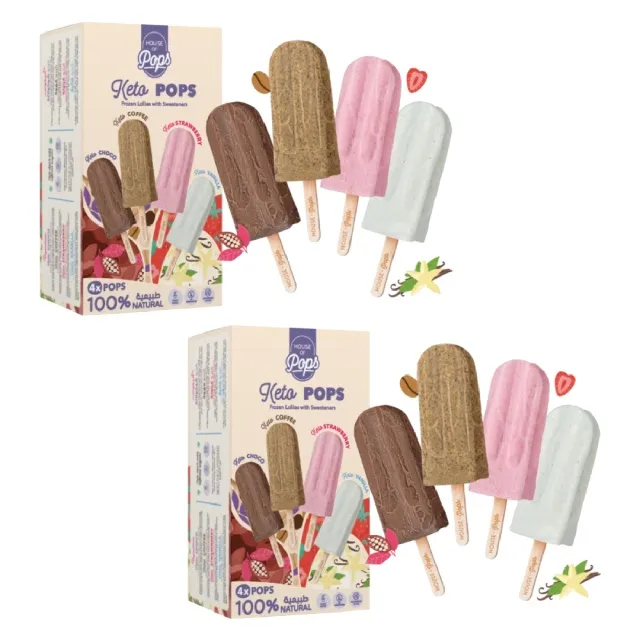 House of Pops مصاصات الفاكهة