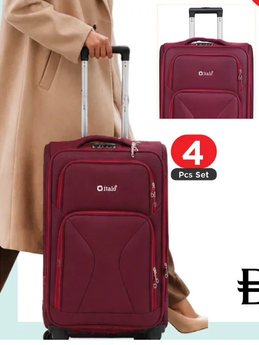 Italo EVA 4Wheel Soft Trolley