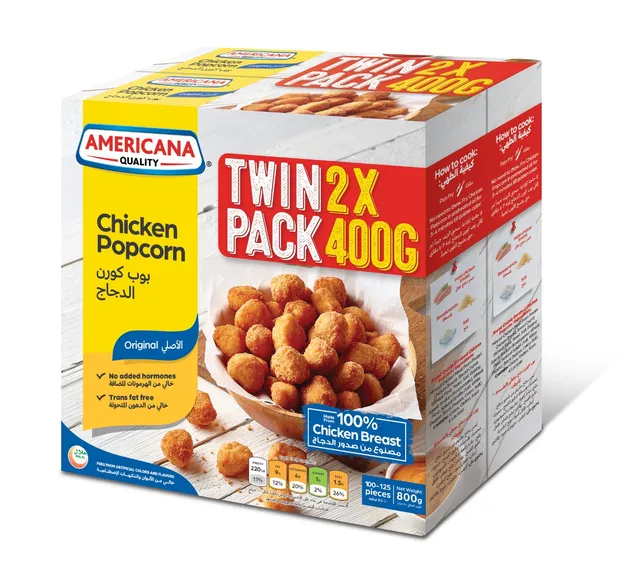 Americana Chicken Popcorn (Twin Pack)