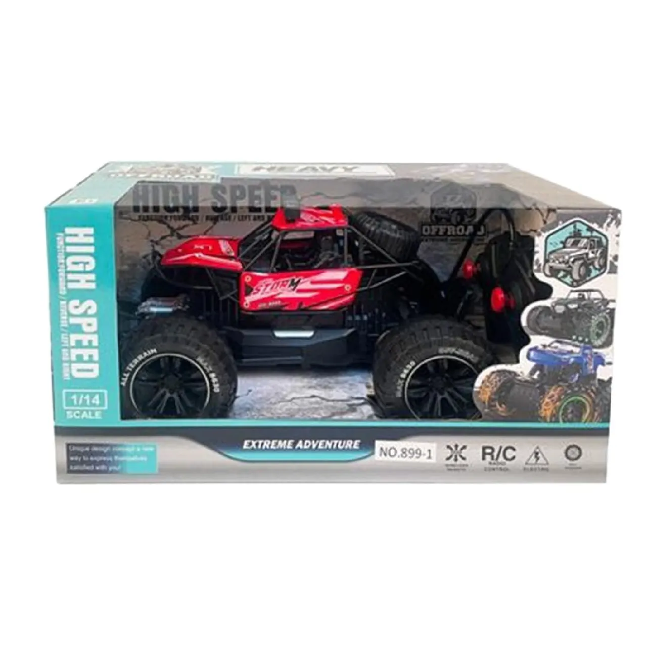 PCD زاحف طرق وعرة بالتحكم عن بعد بمقياس 1:14، 8991B