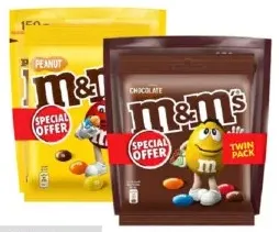 m&m's كيس شوكولاتة / شوكولاتة بالفول السوداني كيس