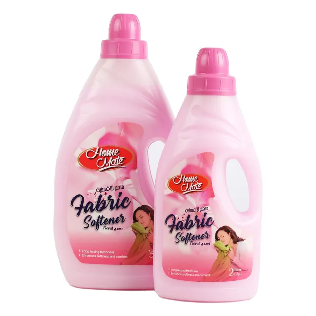 Home Mate Pink Floral Fabric Softener +