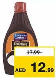 American Garden Syrup Chocolate