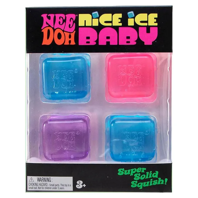 NeeDoh Nice Ice Baby Teenie Sensory Squish Toy Multipack