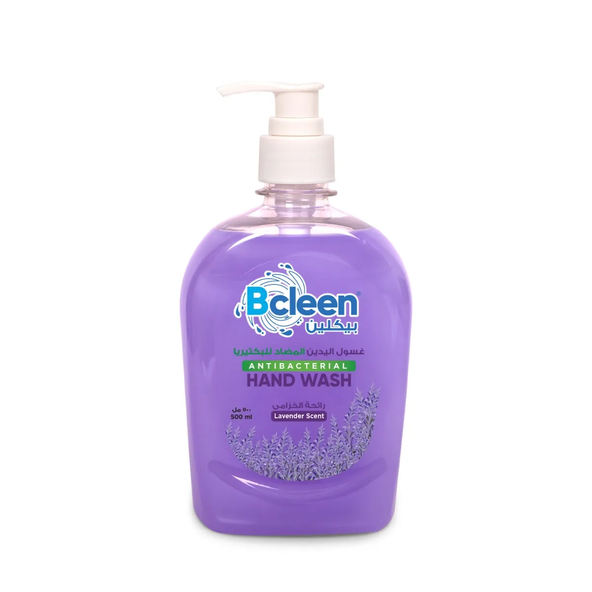 Bcleen غسول يدين مضاد للبكتيريا مرطب برائحة اللافندر [1pc]