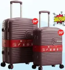 8 Wheel PP Hard Trolley