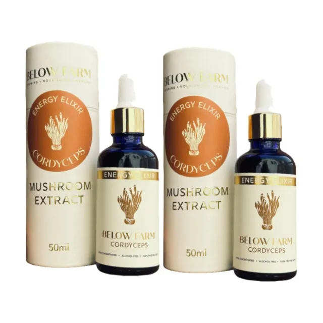 Below Farm Mushroom Tincture Cordyceps