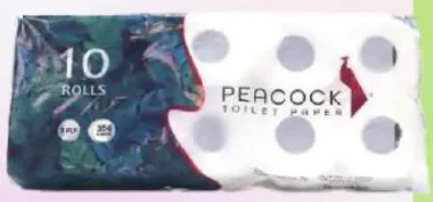 Peacock لفة ورق تواليت jum