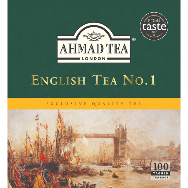 Ahmad Tea English 100 Tea Bags