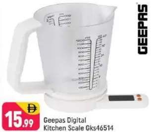 Geepas Digital Kitchen Scale GKS46514