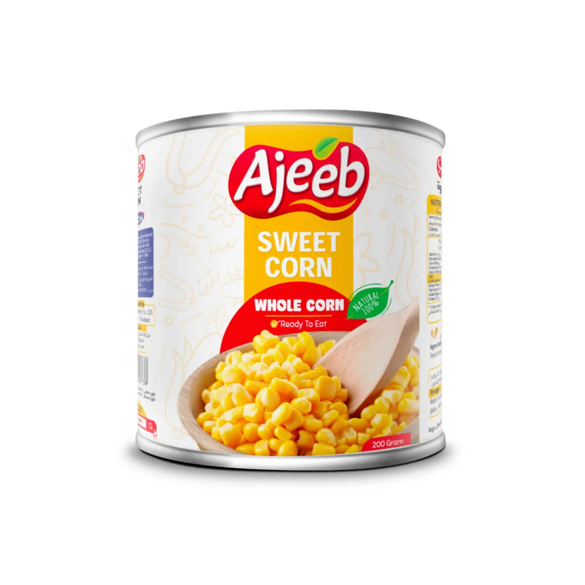 Ajeeb حبوب ذرة حلوة كاملة