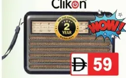 Clikon Fm Radio With Bt CK837