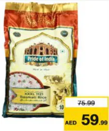 Pride Of India أرز بسمتي 1121 XXXL