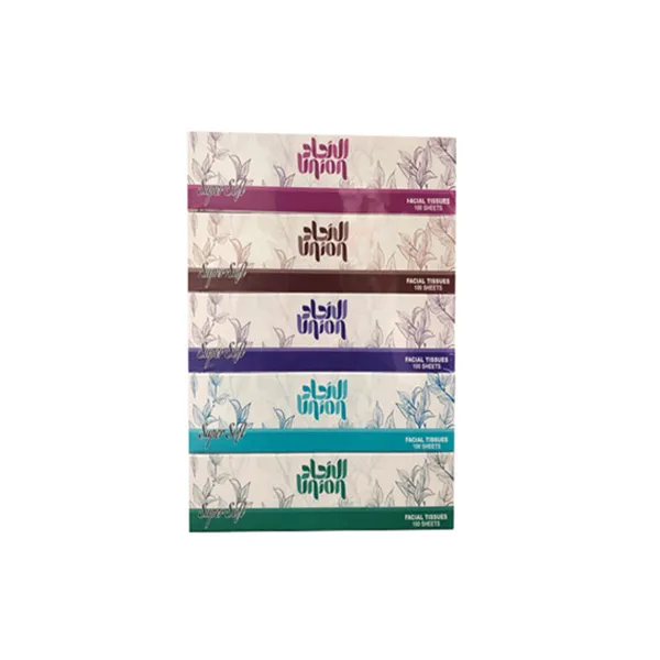 Union Facial Tissues - 100 sheets - 5 Pack