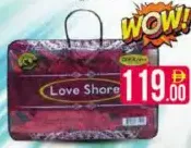 Love Shore بطانية مزدوجة 2 طبقة