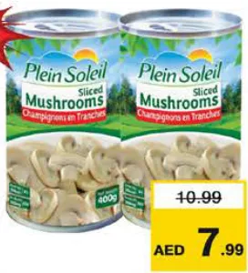 Plein Soleil Caned Slice Mushroom